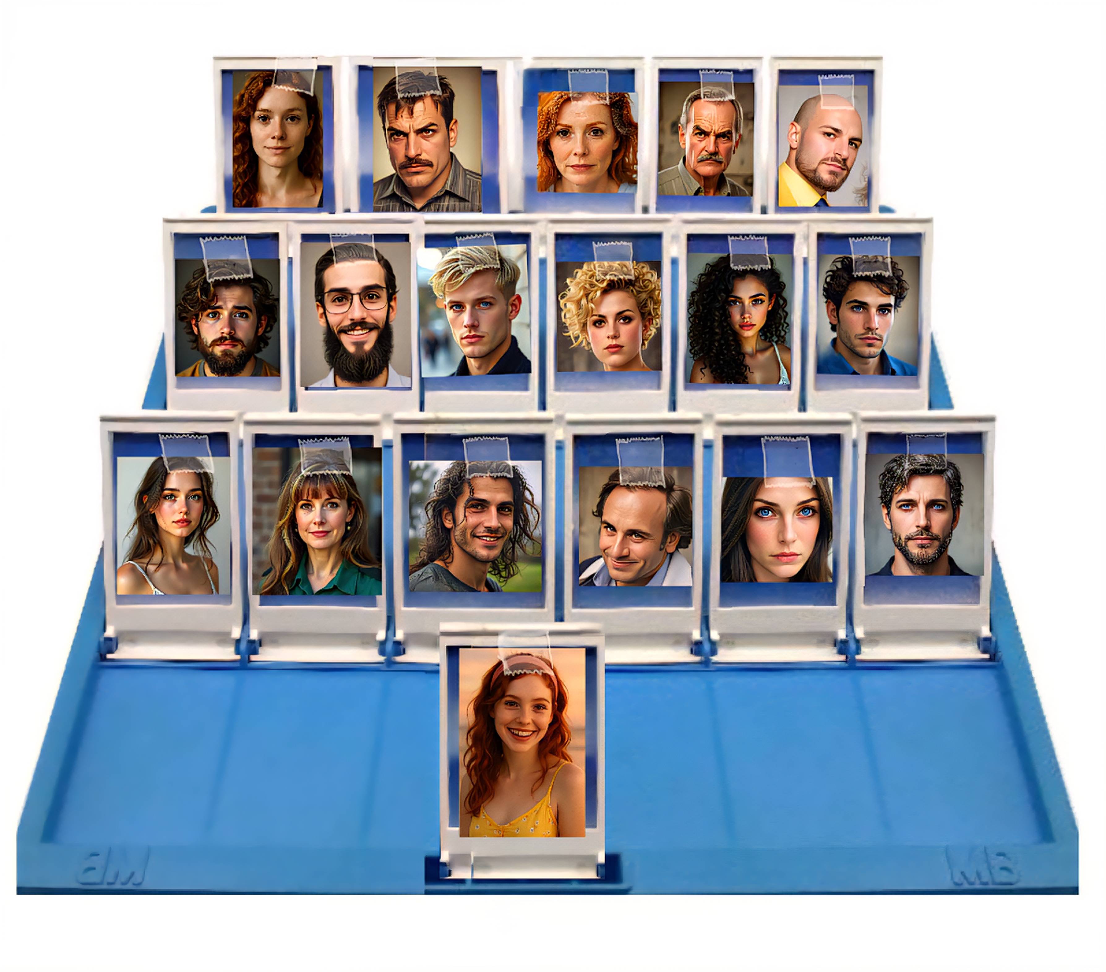 Juego del Quién es quién del libro Siluetas del Pasado, novela de misterio interactiva